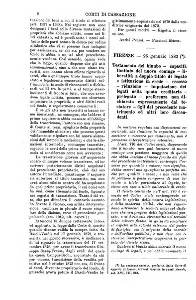 Annali della giurisprudenza italiana raccolta generale delle decisioni delle Corti di cassazione e d'appello in materia civile, criminale, commerciale, di diritto pubblico e amministrativo, e di procedura civile e penale