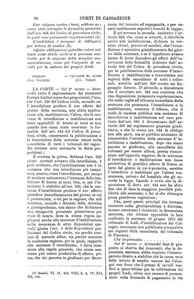 Annali della giurisprudenza italiana raccolta generale delle decisioni delle Corti di cassazione e d'appello in materia civile, criminale, commerciale, di diritto pubblico e amministrativo, e di procedura civile e penale