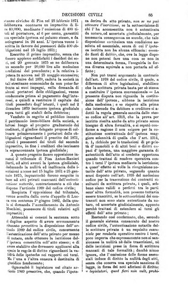 Annali della giurisprudenza italiana raccolta generale delle decisioni delle Corti di cassazione e d'appello in materia civile, criminale, commerciale, di diritto pubblico e amministrativo, e di procedura civile e penale