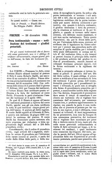 Annali della giurisprudenza italiana raccolta generale delle decisioni delle Corti di cassazione e d'appello in materia civile, criminale, commerciale, di diritto pubblico e amministrativo, e di procedura civile e penale