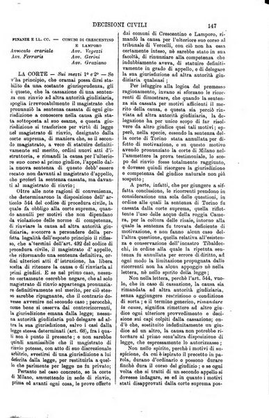 Annali della giurisprudenza italiana raccolta generale delle decisioni delle Corti di cassazione e d'appello in materia civile, criminale, commerciale, di diritto pubblico e amministrativo, e di procedura civile e penale