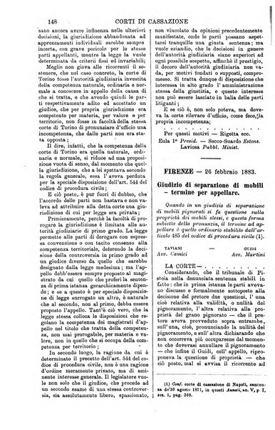 Annali della giurisprudenza italiana raccolta generale delle decisioni delle Corti di cassazione e d'appello in materia civile, criminale, commerciale, di diritto pubblico e amministrativo, e di procedura civile e penale