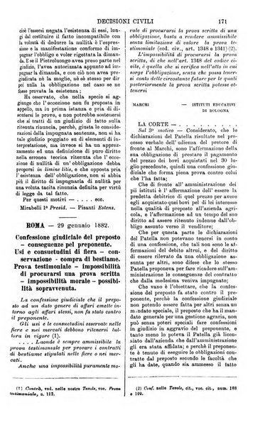 Annali della giurisprudenza italiana raccolta generale delle decisioni delle Corti di cassazione e d'appello in materia civile, criminale, commerciale, di diritto pubblico e amministrativo, e di procedura civile e penale