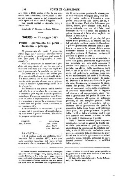 Annali della giurisprudenza italiana raccolta generale delle decisioni delle Corti di cassazione e d'appello in materia civile, criminale, commerciale, di diritto pubblico e amministrativo, e di procedura civile e penale