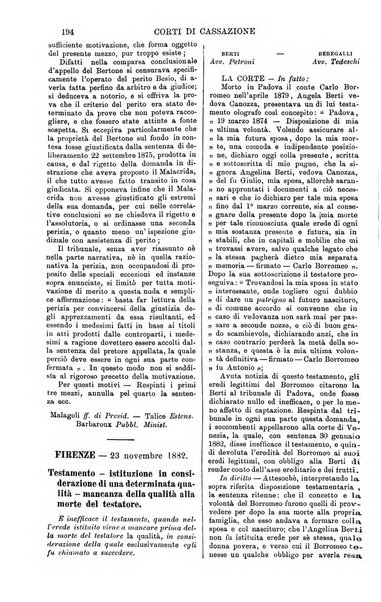 Annali della giurisprudenza italiana raccolta generale delle decisioni delle Corti di cassazione e d'appello in materia civile, criminale, commerciale, di diritto pubblico e amministrativo, e di procedura civile e penale