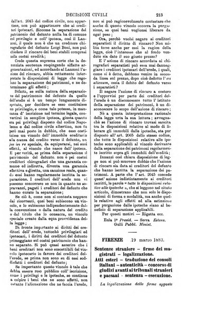 Annali della giurisprudenza italiana raccolta generale delle decisioni delle Corti di cassazione e d'appello in materia civile, criminale, commerciale, di diritto pubblico e amministrativo, e di procedura civile e penale