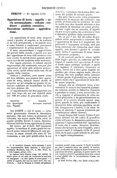 Annali della giurisprudenza italiana raccolta generale delle decisioni delle Corti di cassazione e d'appello in materia civile, criminale, commerciale, di diritto pubblico e amministrativo, e di procedura civile e penale