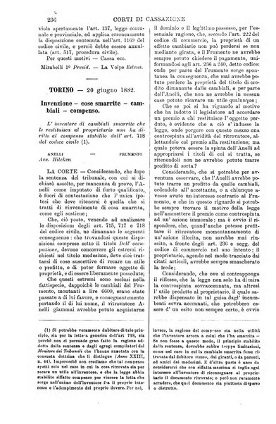 Annali della giurisprudenza italiana raccolta generale delle decisioni delle Corti di cassazione e d'appello in materia civile, criminale, commerciale, di diritto pubblico e amministrativo, e di procedura civile e penale