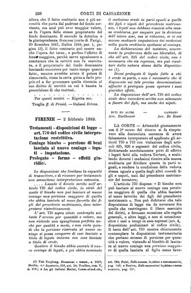 Annali della giurisprudenza italiana raccolta generale delle decisioni delle Corti di cassazione e d'appello in materia civile, criminale, commerciale, di diritto pubblico e amministrativo, e di procedura civile e penale