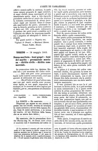 Annali della giurisprudenza italiana raccolta generale delle decisioni delle Corti di cassazione e d'appello in materia civile, criminale, commerciale, di diritto pubblico e amministrativo, e di procedura civile e penale