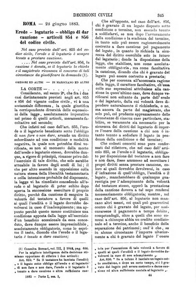 Annali della giurisprudenza italiana raccolta generale delle decisioni delle Corti di cassazione e d'appello in materia civile, criminale, commerciale, di diritto pubblico e amministrativo, e di procedura civile e penale