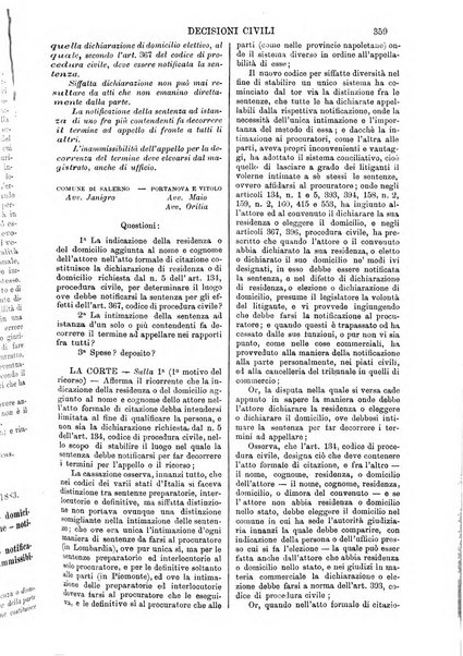 Annali della giurisprudenza italiana raccolta generale delle decisioni delle Corti di cassazione e d'appello in materia civile, criminale, commerciale, di diritto pubblico e amministrativo, e di procedura civile e penale