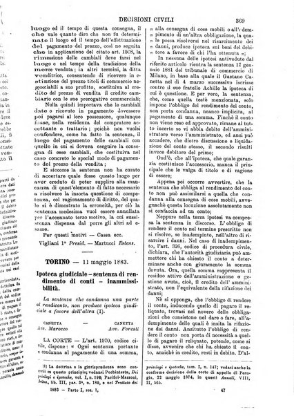 Annali della giurisprudenza italiana raccolta generale delle decisioni delle Corti di cassazione e d'appello in materia civile, criminale, commerciale, di diritto pubblico e amministrativo, e di procedura civile e penale