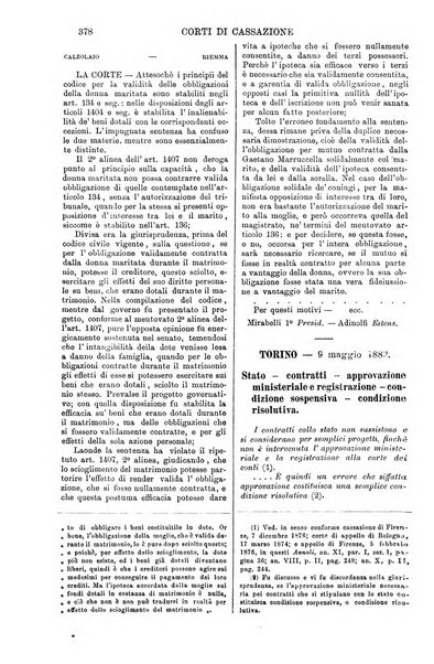 Annali della giurisprudenza italiana raccolta generale delle decisioni delle Corti di cassazione e d'appello in materia civile, criminale, commerciale, di diritto pubblico e amministrativo, e di procedura civile e penale