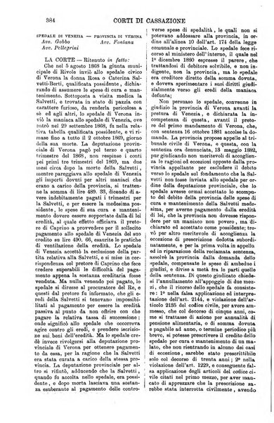 Annali della giurisprudenza italiana raccolta generale delle decisioni delle Corti di cassazione e d'appello in materia civile, criminale, commerciale, di diritto pubblico e amministrativo, e di procedura civile e penale