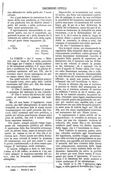 Annali della giurisprudenza italiana raccolta generale delle decisioni delle Corti di cassazione e d'appello in materia civile, criminale, commerciale, di diritto pubblico e amministrativo, e di procedura civile e penale