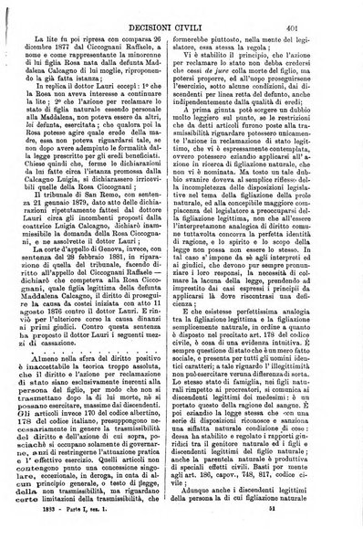 Annali della giurisprudenza italiana raccolta generale delle decisioni delle Corti di cassazione e d'appello in materia civile, criminale, commerciale, di diritto pubblico e amministrativo, e di procedura civile e penale