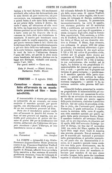 Annali della giurisprudenza italiana raccolta generale delle decisioni delle Corti di cassazione e d'appello in materia civile, criminale, commerciale, di diritto pubblico e amministrativo, e di procedura civile e penale