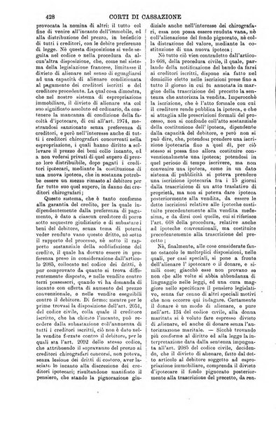 Annali della giurisprudenza italiana raccolta generale delle decisioni delle Corti di cassazione e d'appello in materia civile, criminale, commerciale, di diritto pubblico e amministrativo, e di procedura civile e penale