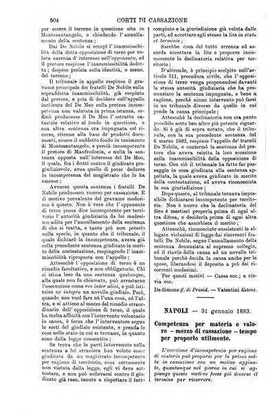 Annali della giurisprudenza italiana raccolta generale delle decisioni delle Corti di cassazione e d'appello in materia civile, criminale, commerciale, di diritto pubblico e amministrativo, e di procedura civile e penale