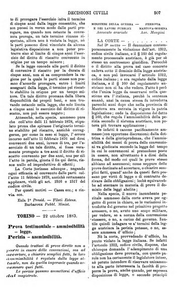 Annali della giurisprudenza italiana raccolta generale delle decisioni delle Corti di cassazione e d'appello in materia civile, criminale, commerciale, di diritto pubblico e amministrativo, e di procedura civile e penale