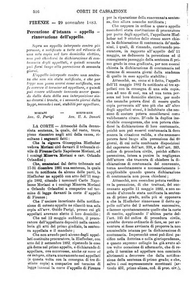 Annali della giurisprudenza italiana raccolta generale delle decisioni delle Corti di cassazione e d'appello in materia civile, criminale, commerciale, di diritto pubblico e amministrativo, e di procedura civile e penale