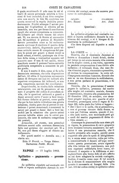 Annali della giurisprudenza italiana raccolta generale delle decisioni delle Corti di cassazione e d'appello in materia civile, criminale, commerciale, di diritto pubblico e amministrativo, e di procedura civile e penale