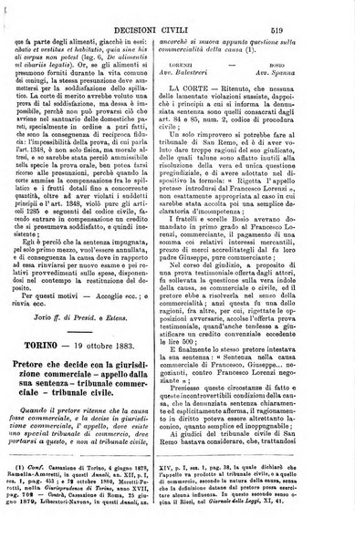 Annali della giurisprudenza italiana raccolta generale delle decisioni delle Corti di cassazione e d'appello in materia civile, criminale, commerciale, di diritto pubblico e amministrativo, e di procedura civile e penale