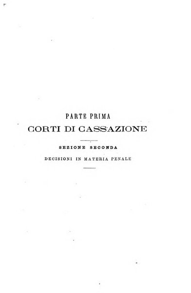 Annali della giurisprudenza italiana raccolta generale delle decisioni delle Corti di cassazione e d'appello in materia civile, criminale, commerciale, di diritto pubblico e amministrativo, e di procedura civile e penale