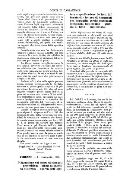 Annali della giurisprudenza italiana raccolta generale delle decisioni delle Corti di cassazione e d'appello in materia civile, criminale, commerciale, di diritto pubblico e amministrativo, e di procedura civile e penale