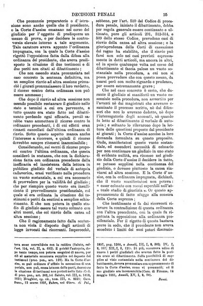 Annali della giurisprudenza italiana raccolta generale delle decisioni delle Corti di cassazione e d'appello in materia civile, criminale, commerciale, di diritto pubblico e amministrativo, e di procedura civile e penale