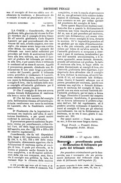 Annali della giurisprudenza italiana raccolta generale delle decisioni delle Corti di cassazione e d'appello in materia civile, criminale, commerciale, di diritto pubblico e amministrativo, e di procedura civile e penale