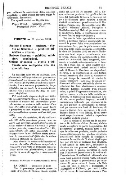 Annali della giurisprudenza italiana raccolta generale delle decisioni delle Corti di cassazione e d'appello in materia civile, criminale, commerciale, di diritto pubblico e amministrativo, e di procedura civile e penale