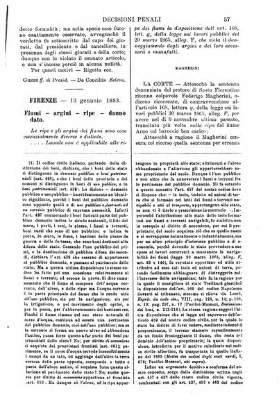 Annali della giurisprudenza italiana raccolta generale delle decisioni delle Corti di cassazione e d'appello in materia civile, criminale, commerciale, di diritto pubblico e amministrativo, e di procedura civile e penale