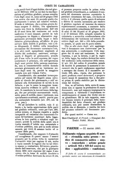 Annali della giurisprudenza italiana raccolta generale delle decisioni delle Corti di cassazione e d'appello in materia civile, criminale, commerciale, di diritto pubblico e amministrativo, e di procedura civile e penale