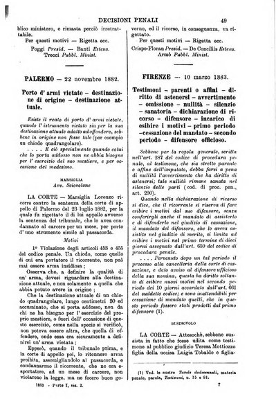 Annali della giurisprudenza italiana raccolta generale delle decisioni delle Corti di cassazione e d'appello in materia civile, criminale, commerciale, di diritto pubblico e amministrativo, e di procedura civile e penale