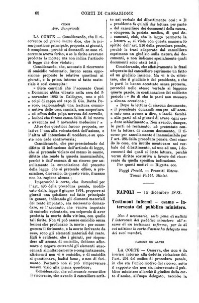 Annali della giurisprudenza italiana raccolta generale delle decisioni delle Corti di cassazione e d'appello in materia civile, criminale, commerciale, di diritto pubblico e amministrativo, e di procedura civile e penale