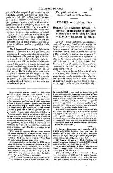 Annali della giurisprudenza italiana raccolta generale delle decisioni delle Corti di cassazione e d'appello in materia civile, criminale, commerciale, di diritto pubblico e amministrativo, e di procedura civile e penale