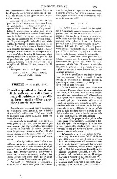 Annali della giurisprudenza italiana raccolta generale delle decisioni delle Corti di cassazione e d'appello in materia civile, criminale, commerciale, di diritto pubblico e amministrativo, e di procedura civile e penale