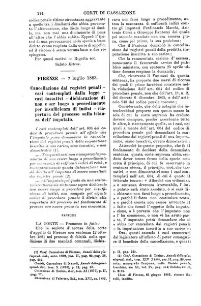 Annali della giurisprudenza italiana raccolta generale delle decisioni delle Corti di cassazione e d'appello in materia civile, criminale, commerciale, di diritto pubblico e amministrativo, e di procedura civile e penale