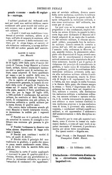 Annali della giurisprudenza italiana raccolta generale delle decisioni delle Corti di cassazione e d'appello in materia civile, criminale, commerciale, di diritto pubblico e amministrativo, e di procedura civile e penale