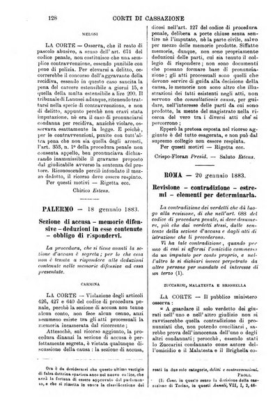 Annali della giurisprudenza italiana raccolta generale delle decisioni delle Corti di cassazione e d'appello in materia civile, criminale, commerciale, di diritto pubblico e amministrativo, e di procedura civile e penale