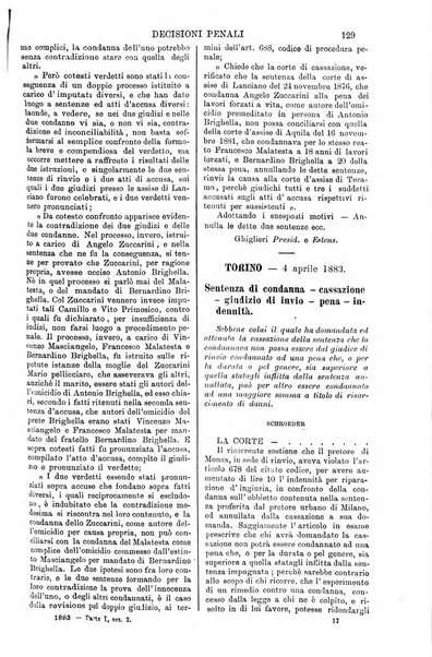 Annali della giurisprudenza italiana raccolta generale delle decisioni delle Corti di cassazione e d'appello in materia civile, criminale, commerciale, di diritto pubblico e amministrativo, e di procedura civile e penale