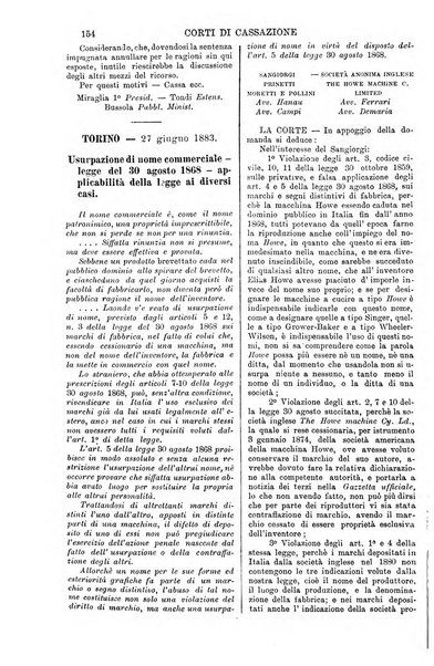 Annali della giurisprudenza italiana raccolta generale delle decisioni delle Corti di cassazione e d'appello in materia civile, criminale, commerciale, di diritto pubblico e amministrativo, e di procedura civile e penale