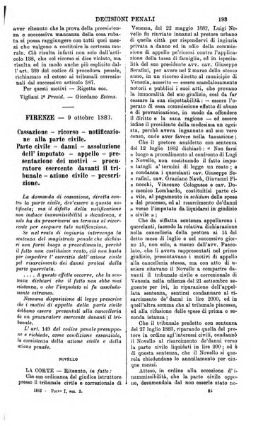 Annali della giurisprudenza italiana raccolta generale delle decisioni delle Corti di cassazione e d'appello in materia civile, criminale, commerciale, di diritto pubblico e amministrativo, e di procedura civile e penale