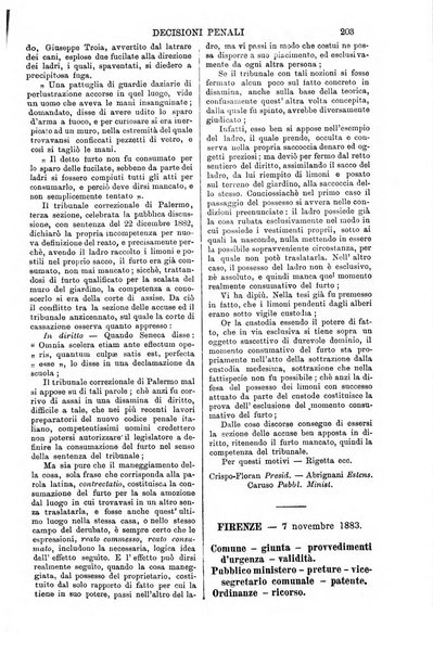 Annali della giurisprudenza italiana raccolta generale delle decisioni delle Corti di cassazione e d'appello in materia civile, criminale, commerciale, di diritto pubblico e amministrativo, e di procedura civile e penale