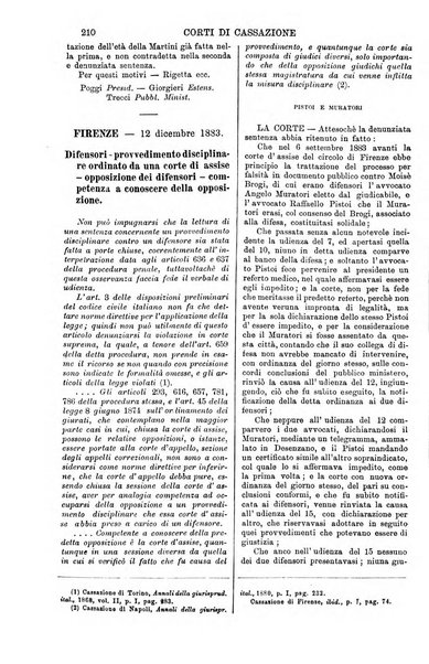 Annali della giurisprudenza italiana raccolta generale delle decisioni delle Corti di cassazione e d'appello in materia civile, criminale, commerciale, di diritto pubblico e amministrativo, e di procedura civile e penale