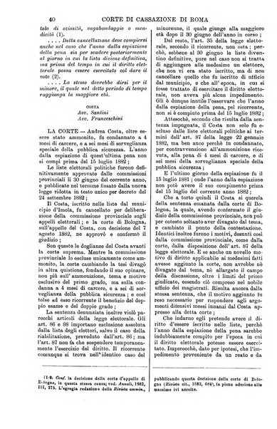 Annali della giurisprudenza italiana raccolta generale delle decisioni delle Corti di cassazione e d'appello in materia civile, criminale, commerciale, di diritto pubblico e amministrativo, e di procedura civile e penale