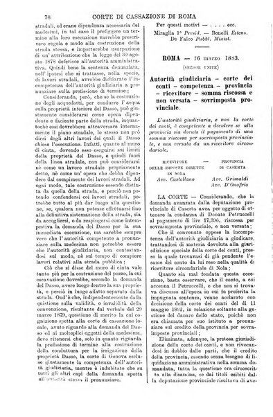 Annali della giurisprudenza italiana raccolta generale delle decisioni delle Corti di cassazione e d'appello in materia civile, criminale, commerciale, di diritto pubblico e amministrativo, e di procedura civile e penale