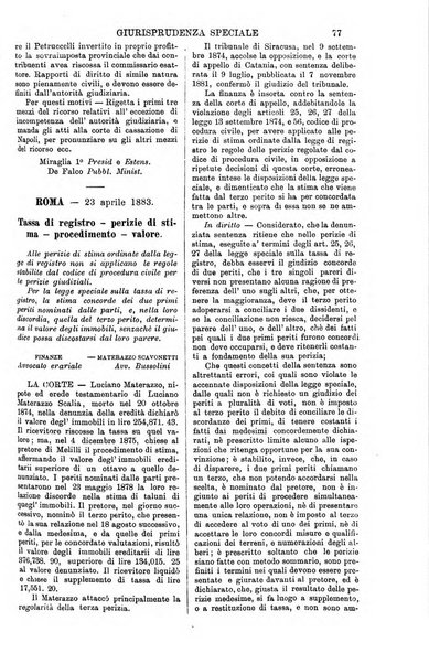 Annali della giurisprudenza italiana raccolta generale delle decisioni delle Corti di cassazione e d'appello in materia civile, criminale, commerciale, di diritto pubblico e amministrativo, e di procedura civile e penale